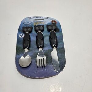 Disney Brave Three Brother Bears Cutlery Set